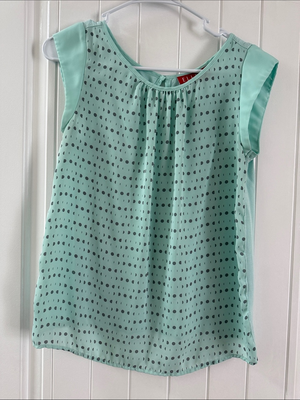 Cap sleeve blouse